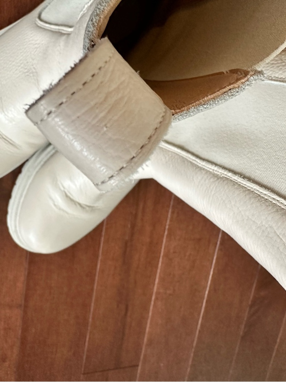L’Intervalle cream long Chelsea boots - Picture 3 of 4